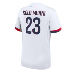 Paris Saint-Germain Randal Kolo Muani #23 Udebanetrøje 2024-25 Kort ærmer